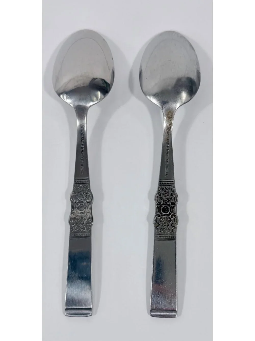 Vintage Northland Oneida Stainless Steel Teaspoon Set Flatware Silverware Decora